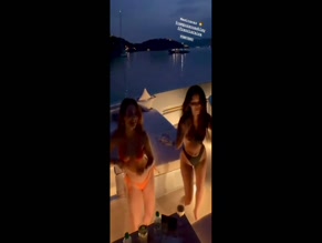 Francia Raisa bikini dance.
