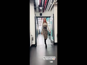 Carol Vorderman's Tits and Ass Strut