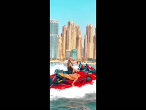 Chloe Kelly Jet Ski Fun