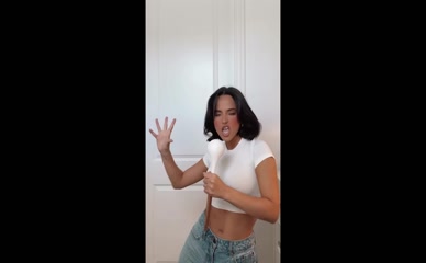 Becky G kitchen spoon dance.