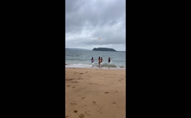 sydney_sky Beach Thong Ass