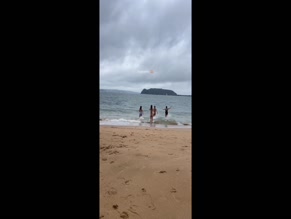 sydney_sky Beach Thong Ass