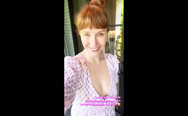 Bryce Dallas Howard cleavage dress