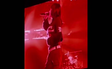 Billie Eilish nipple slip concert