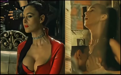 Monica Bellucci nipple slip oral sex