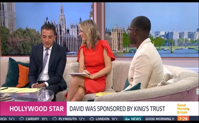 Charlotte Hawkins legs.
