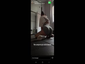 Morichels ass in leggings