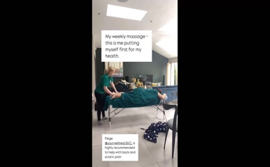 Saira Khan Butt Massage.