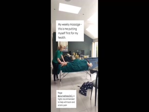 Saira Khan Butt Massage.