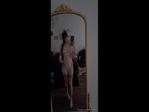 kyanikitty: cowgirl lingerie tease