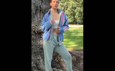 Millie Bobby Brown navel midriff