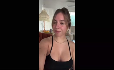 Kenzie cleavage tease