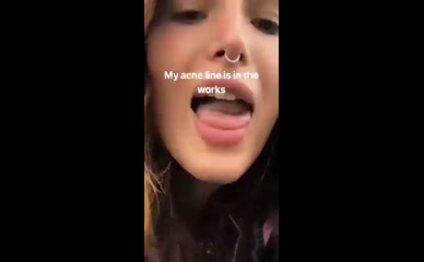 Bellathorne open mouth tongue display