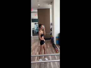 Augustlaines Gym Selfie Bra and Shorts