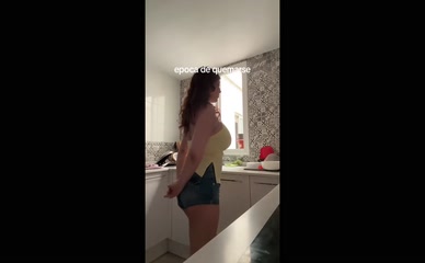 hibflix teasing her hot cleavage