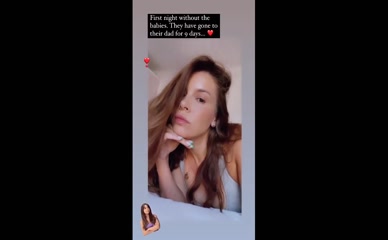 Imogen Thomas braless cleavage tease