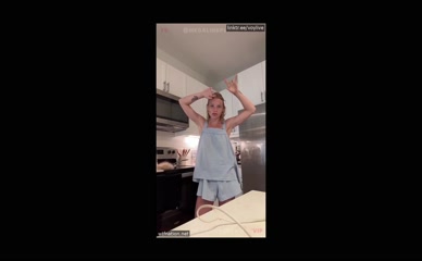 nicolelauren.x nip slip in the kitchen