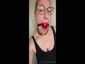 aussiebondagegirl Mouth Gag