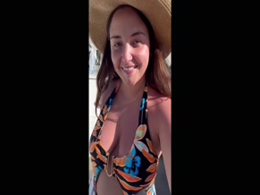 Jacqueline Jossa bikini cleavage