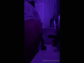 Breecandace Ass Jiggling with Dildo on Table