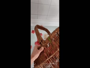 the.real.ninja.girl hand pouring flowers into bath, no body shown