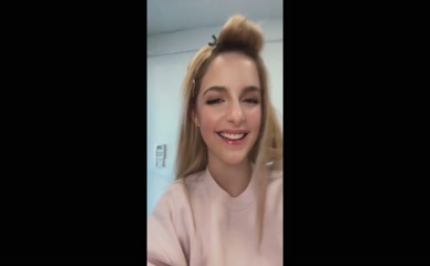 Mckenna Grace bra fitting.