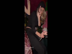 Poppy Hopson Drunk and Flashing Cleavage