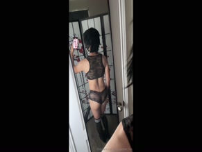 Kaygunner Ass in Lace Lingerie Mirror Selfie