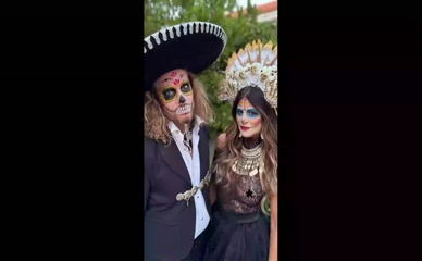 Alison Victoria Halloween Costume Nipple Slip