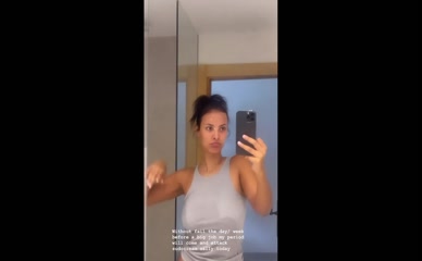Maya Jama bathroom selfie.