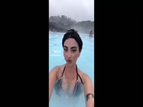 Sevinch Salmanova: Breast in Bikini Flash