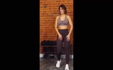 Frankie Bridge Ass Squats