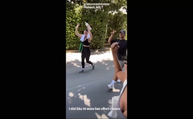 Maya Jama Cleavage Jog