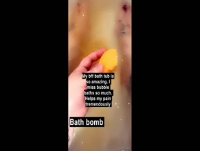 Lexiimae420's Bath Bomb Nude Tease