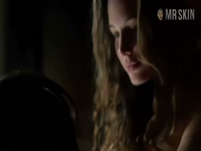 Jessica Pare topless lesbian scene.