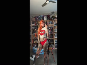 heidilavon sexy red panties