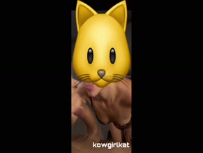 Kowgirlkat deepthroats a cock.
