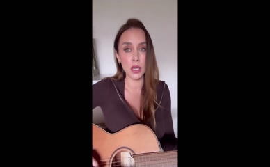 Una Healy cleavage guitar song