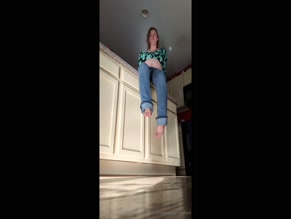 mplfeet's Bare Soles on Kitchen Counter