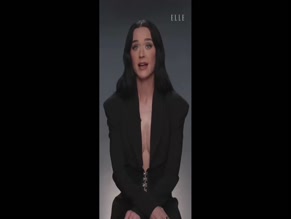 Katy Perry cleavage blazer