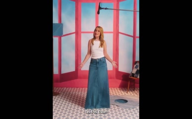 Amelia Dimoldenberg Levi's Denim Fashion Show