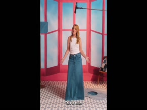 Amelia Dimoldenberg Levi's Denim Fashion Show