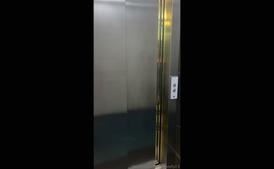 naughtysally2.0 naked breasts in elevator