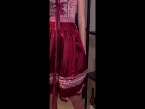 Georgia Toffolo Dirndl Dress Reveal