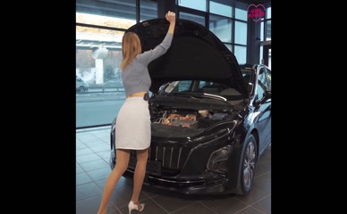 Lisarulit crotch shot under car