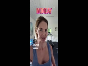 Trinny Woodall's Cleavage Reveal
