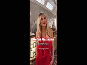 Helen Flanagan Red Dress Cleavage