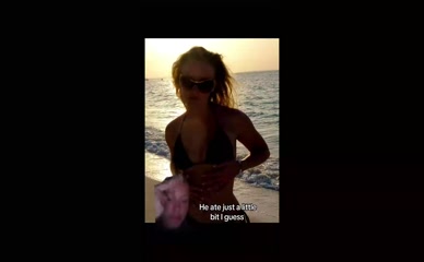 Zara Larsson bikini