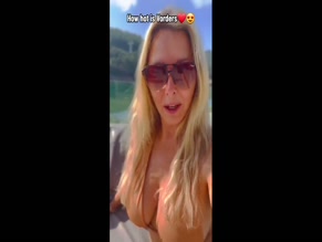 Carol Vorderman's Big Tits on a Boat