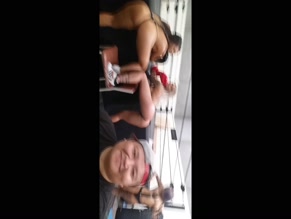 Bikerbiddie Ass Up Thong Down